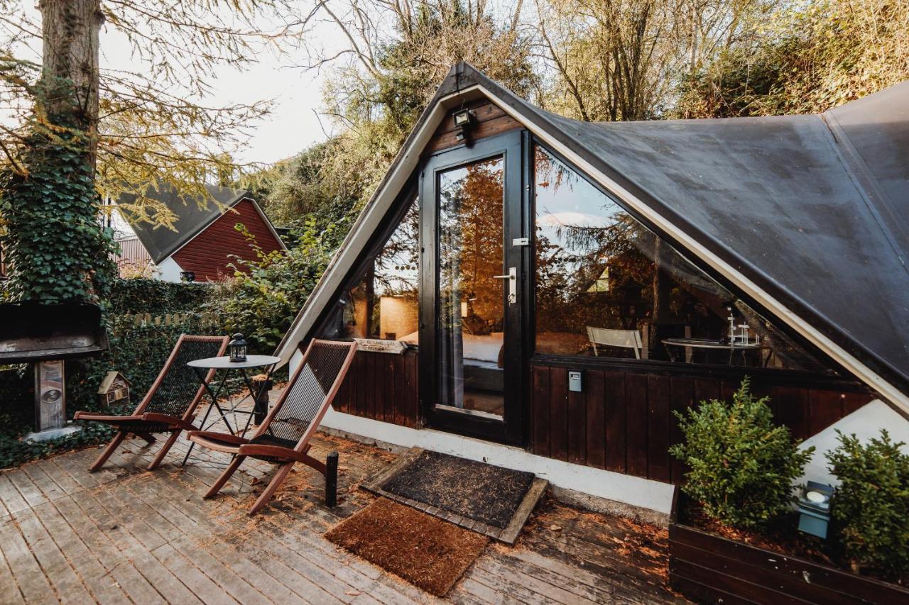 Chalet Scandinave Avec Sauna Ir - In The Woods Gesves Dış mekan fotoğraf
