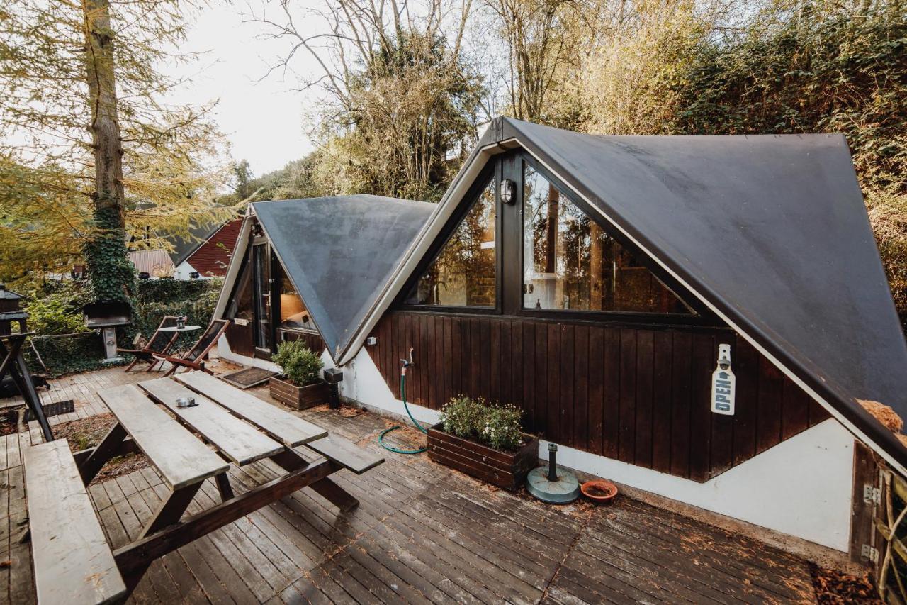 Chalet Scandinave Avec Sauna Ir - In The Woods Gesves Dış mekan fotoğraf