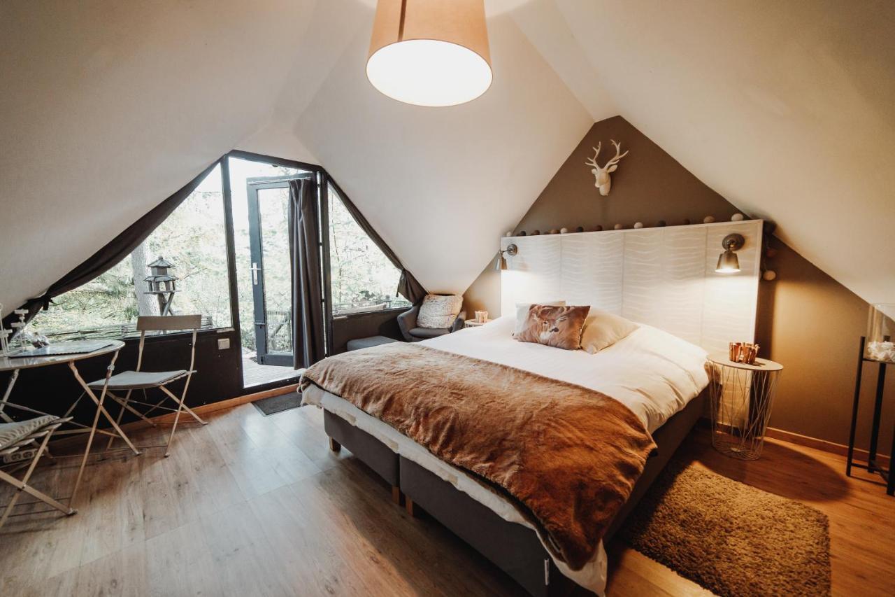 Chalet Scandinave Avec Sauna Ir - In The Woods Gesves Dış mekan fotoğraf