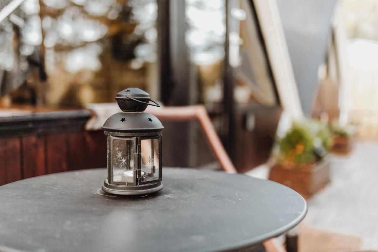 Chalet Scandinave Avec Sauna Ir - In The Woods Gesves Dış mekan fotoğraf
